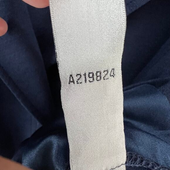 Linea Louis Dell'Olio Blazer Womens XL Blue Gold Button Jacket Career Academia - Picture 13 of 14